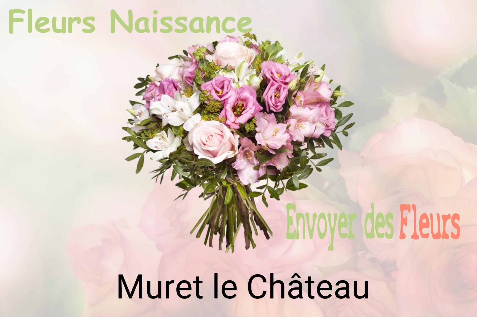 Bouquet de fleurs de naissance livré à Muret-le-Château